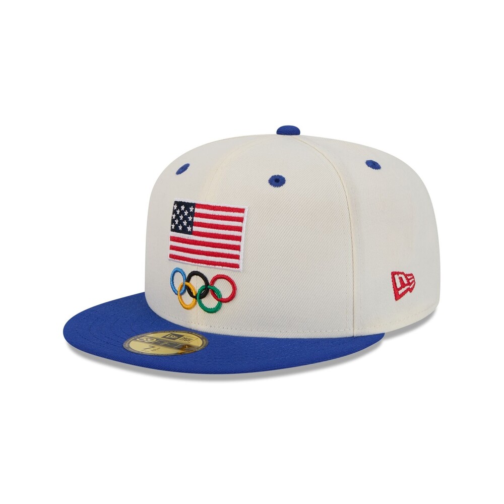 New Era Team USA Olympics 59FIFTY Fitted Hat - Size 7